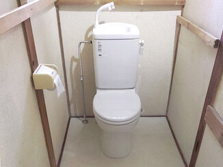 トイレリフォーム 座りやすくラクに使えるようになったトイレ